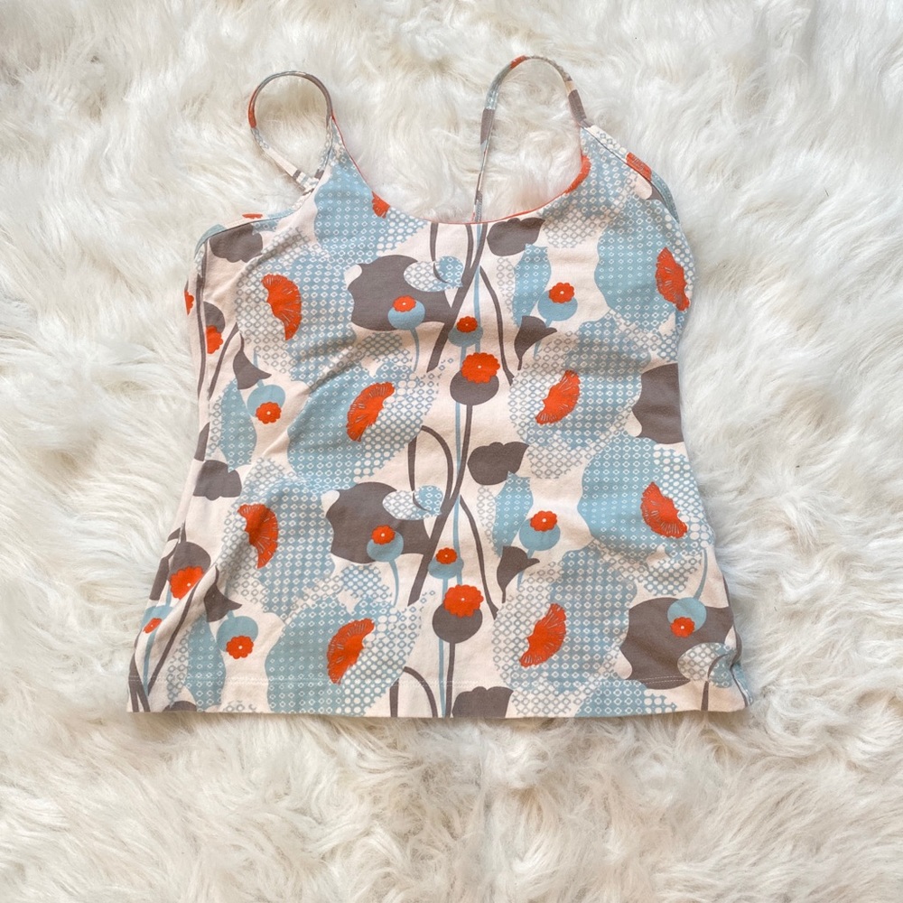 Floral Patagonia Workout Top - Small